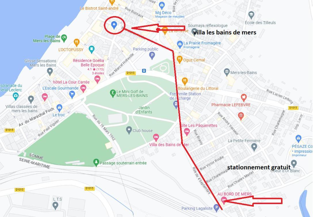 A 50m Reves Tranquilles Les Bains De * Mers-les-Bains